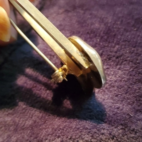 Sterling theater mask pin - Picture 6 of 7